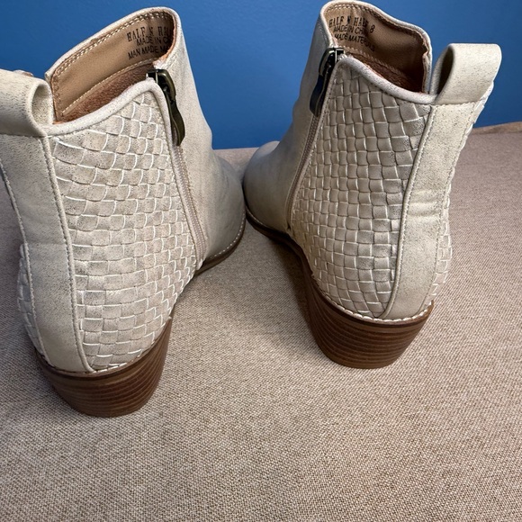 Corkys Metallic Cream Ankle Booties - Picture 8 of 12